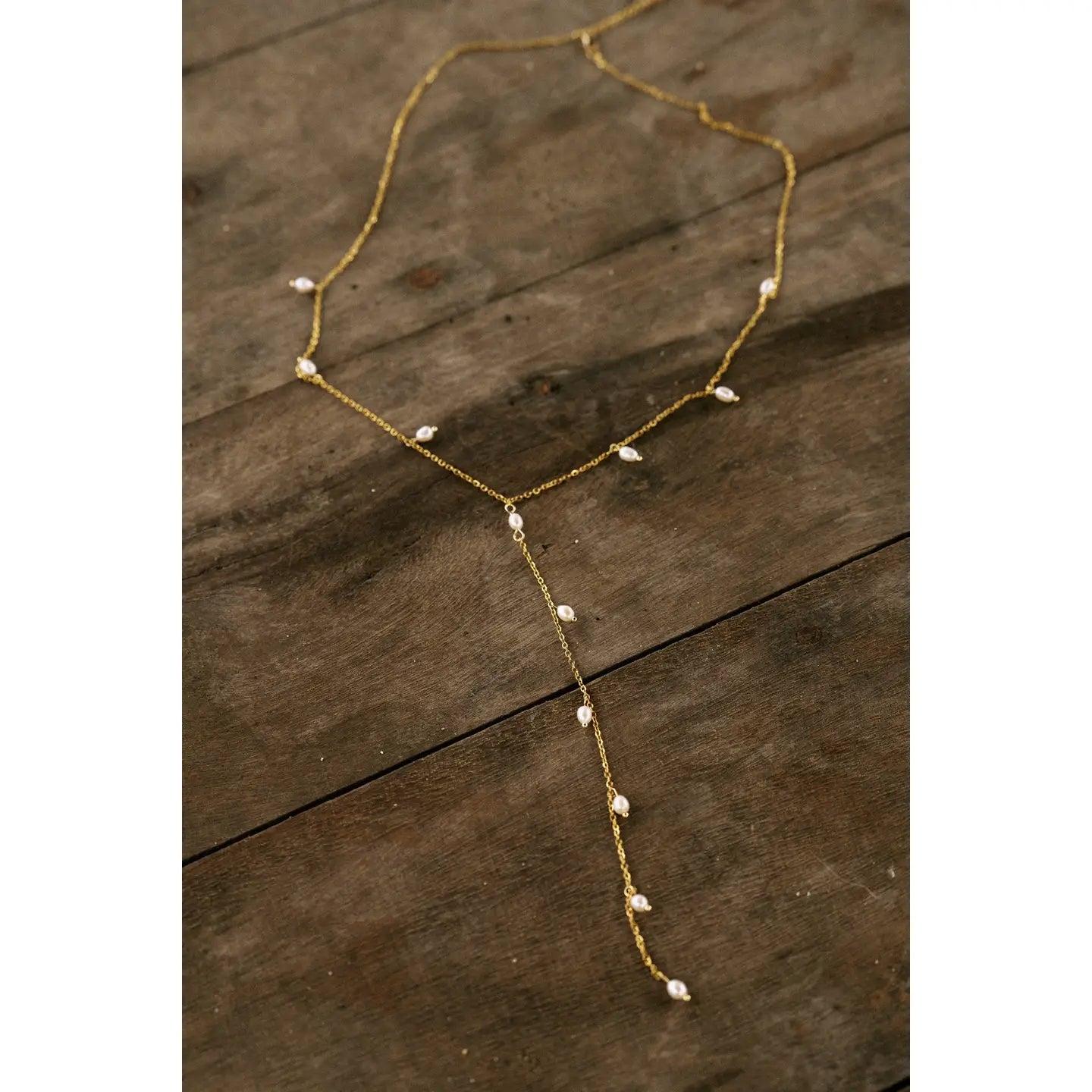 Paulina Necklace: Gold